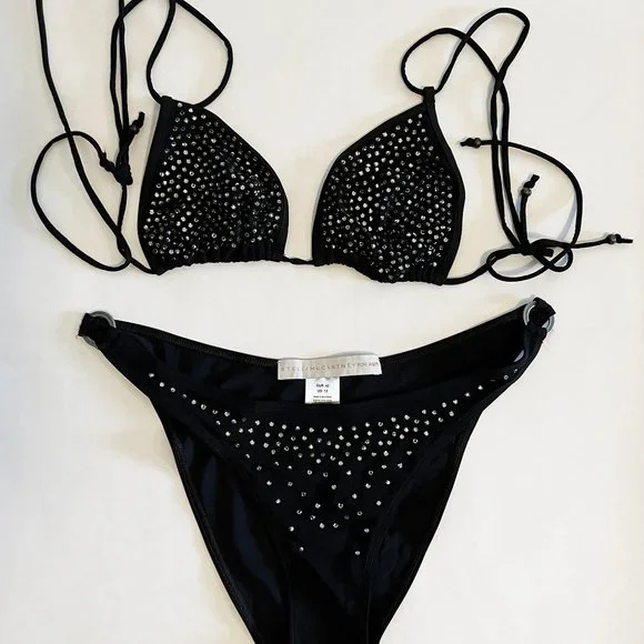 Stella Mccartney for H&M rhinestone bikini 12 - RARE EUR42 - Picture 2 of 4